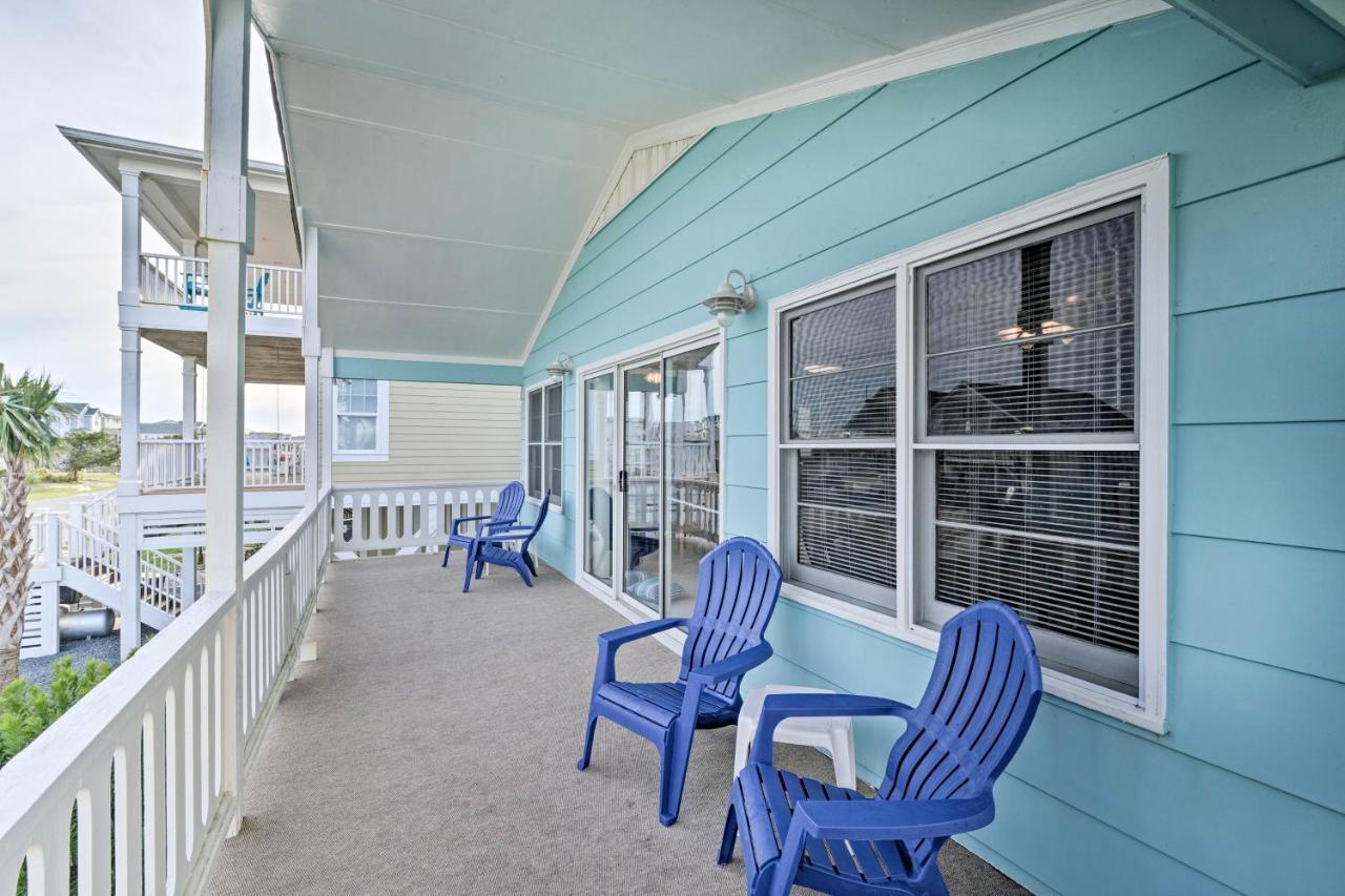 Pet-Friendly Second Row House Steps To Beach! 霍尔顿海滩 外观 照片