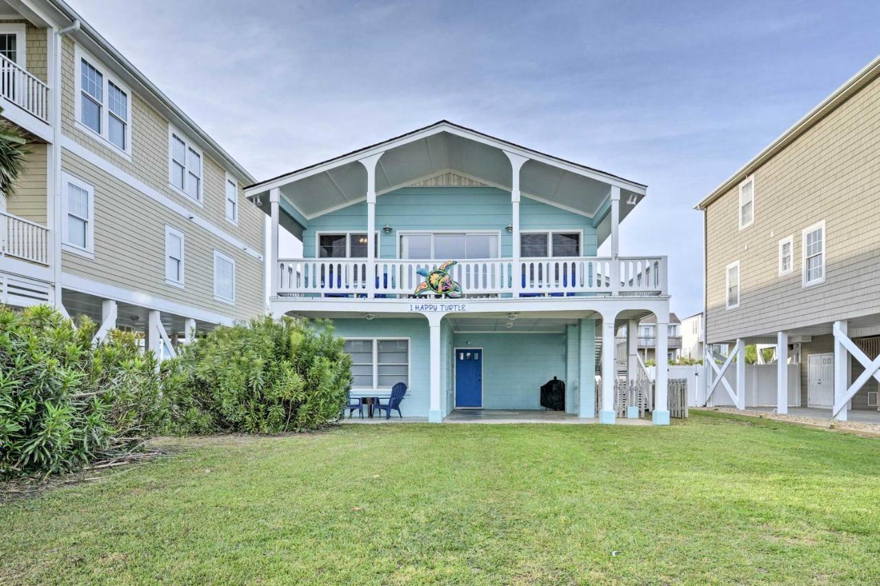 Pet-Friendly Second Row House Steps To Beach! 霍尔顿海滩 外观 照片