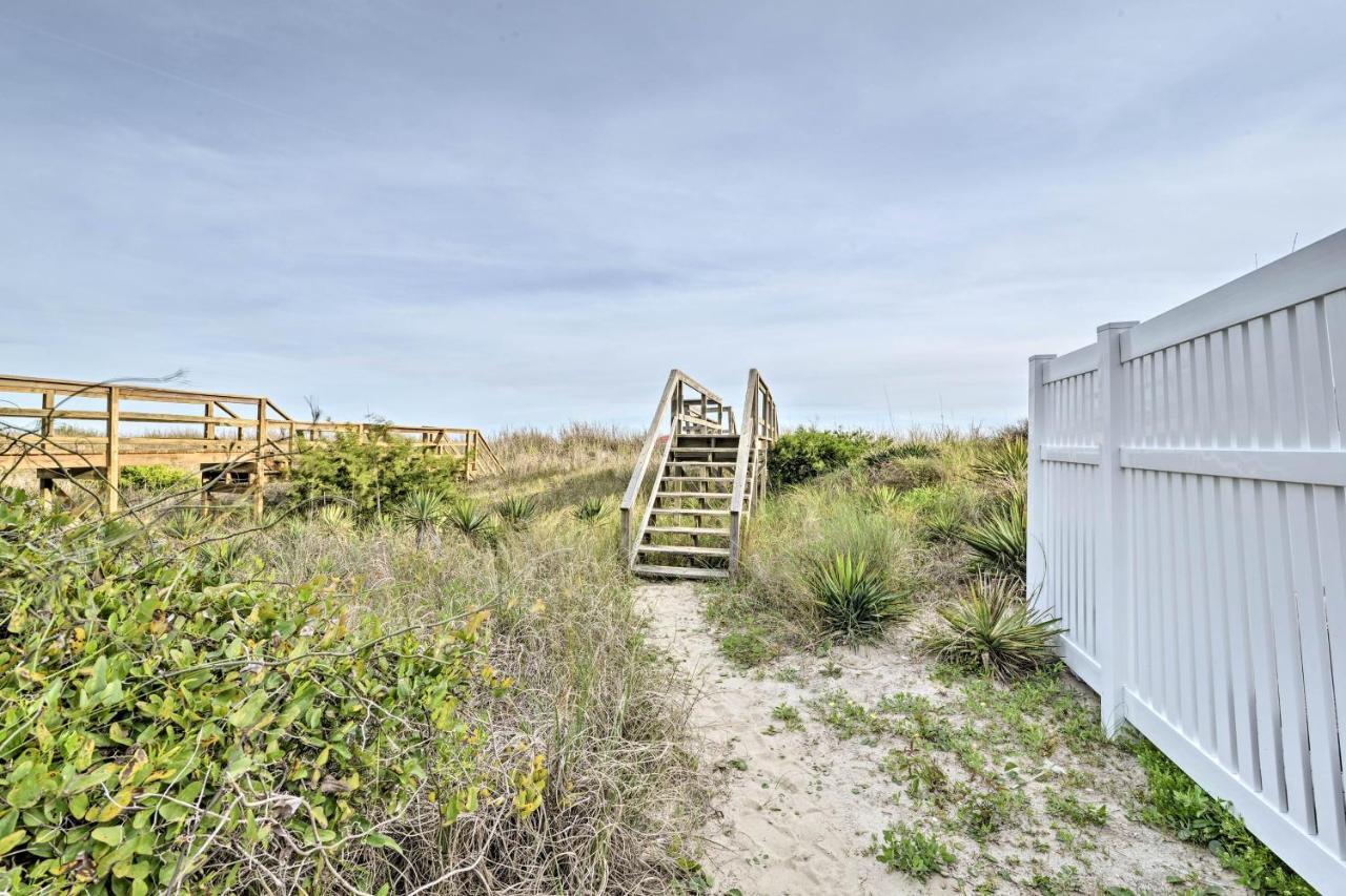 Pet-Friendly Second Row House Steps To Beach! 霍尔顿海滩 外观 照片