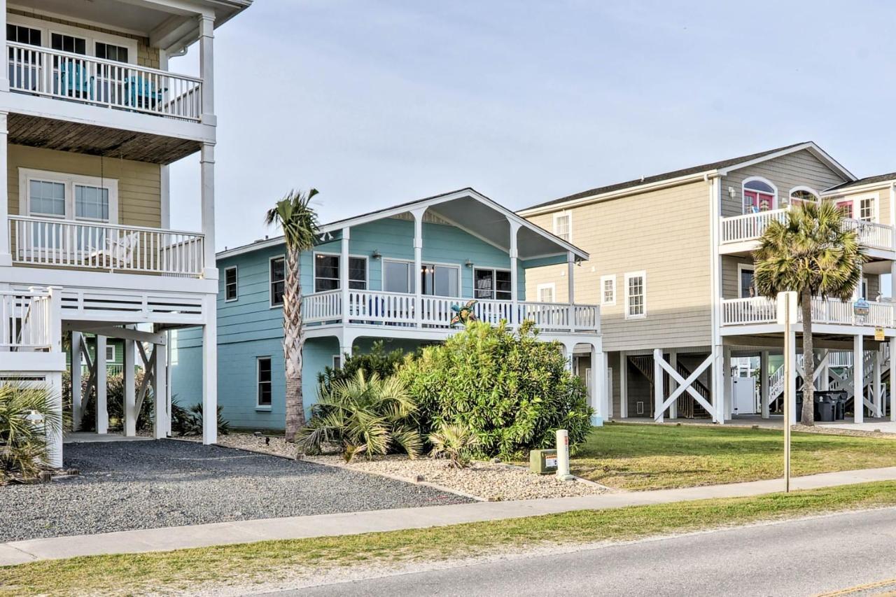 Pet-Friendly Second Row House Steps To Beach! 霍尔顿海滩 外观 照片